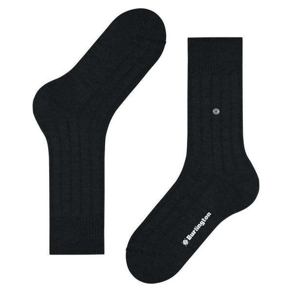Burlington Black Dover Socks