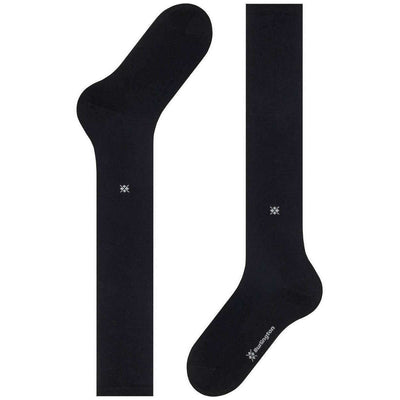 Burlington Black Dublin Knee High Socks