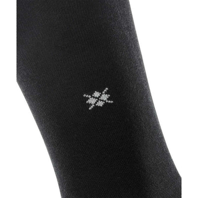 Burlington Black Dublin Knee High Socks