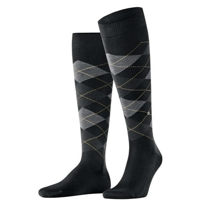 Burlington Black Manchester Knee High Socks