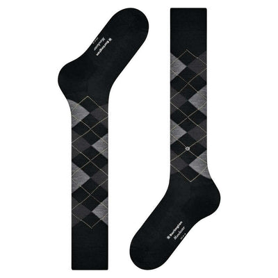Burlington Black Manchester Knee High Socks