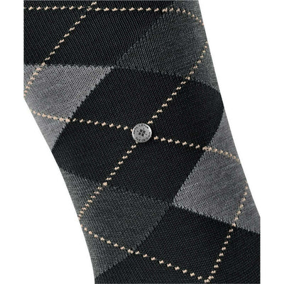 Burlington Black Manchester Knee High Socks