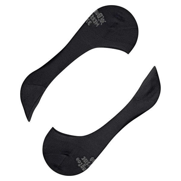 Burlington Black Merseyside Invisible Socks