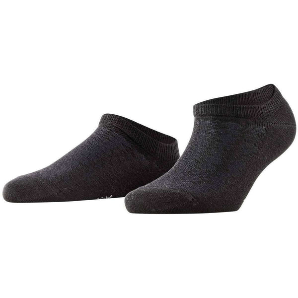 Burlington Black Merseyside Trainer Socks