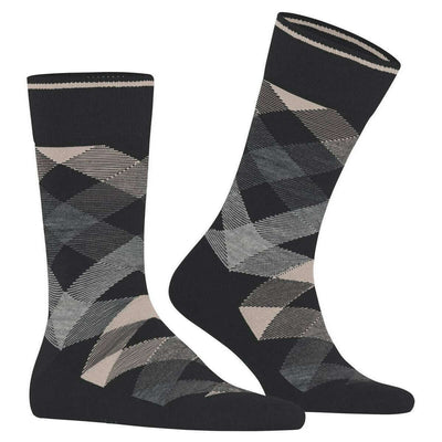 Burlington Black Newcastle Socks