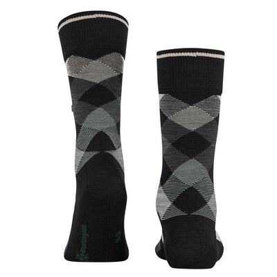 Burlington Black Newcastle Socks