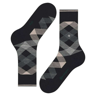 Burlington Black Newcastle Socks