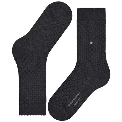 Burlington Black Orkney Socks