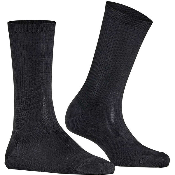 Burlington Black Princess Street Socks