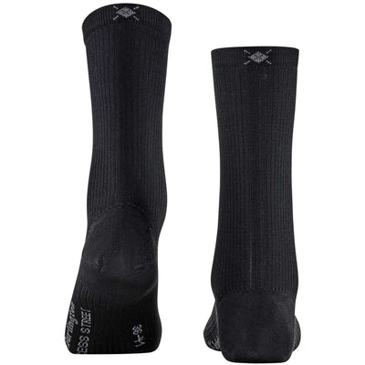 Burlington Black Princess Street Socks