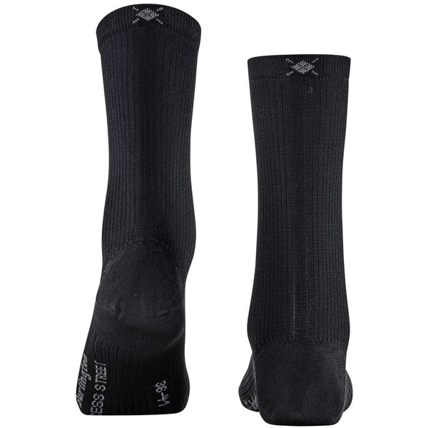 Burlington Black Princess Street Socks