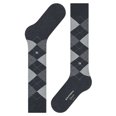 Burlington Black Queen Knee High Socks