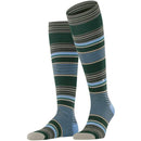 Burlington Black Stripe Knee High Socks