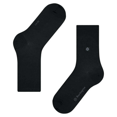 Burlington Black York Socks