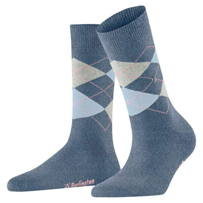 Burlington Blue Basic Gift Box Socks