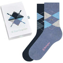 Burlington Blue Basic Gift Box Socks