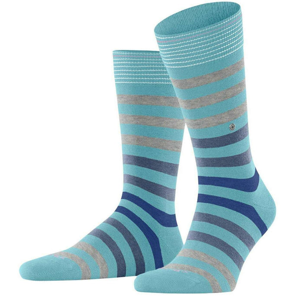 Burlington Blue Blackpool Socks