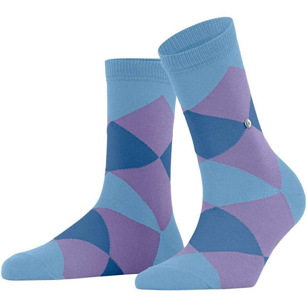 Burlington Blue Bonnie Short Socks