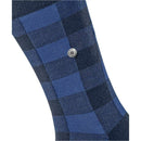 Burlington Blue Buffalo Check Socks