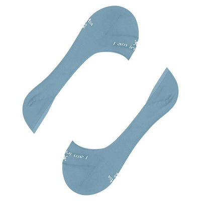 Burlington Blue Carrington No Show Socks