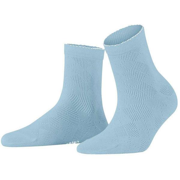 Burlington Blue Chelsea Short Socks