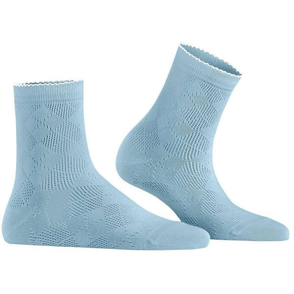 Burlington Blue Chelsea Short Socks