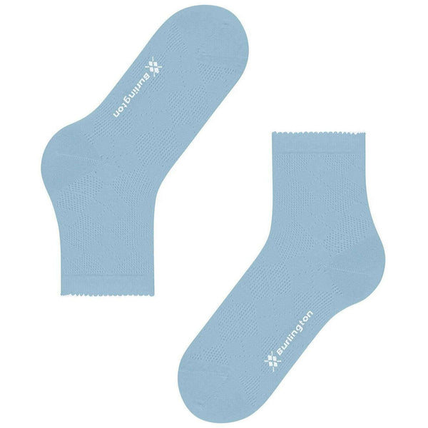 Burlington Blue Chelsea Short Socks