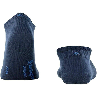 Burlington Blue Cornwall Sneaker Socks