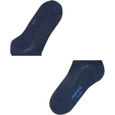 Burlington Blue Cornwall Sneaker Socks