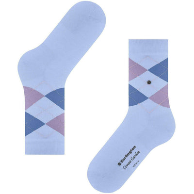 Burlington Blue Covent Garden Socks