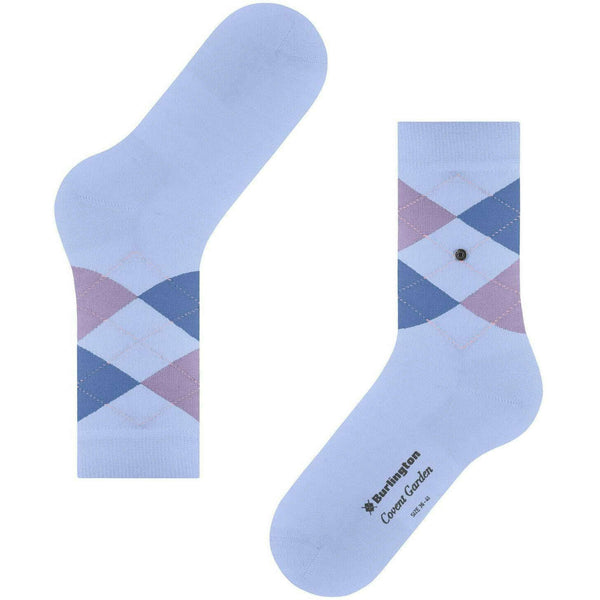 Burlington Blue Covent Garden Socks