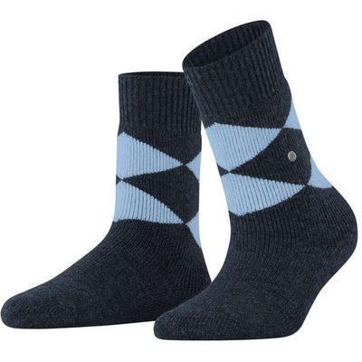 Burlington Blue Cozy Slipper Socks