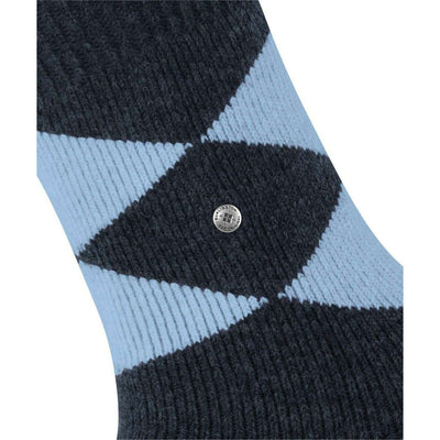 Burlington Blue Cozy Slipper Socks