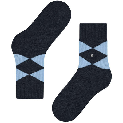 Burlington Blue Cozy Slipper Socks