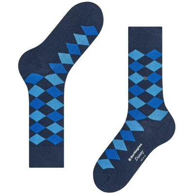 Burlington Blue Danny Socks
