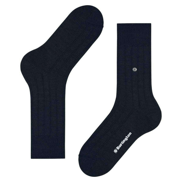 Burlington Blue Dover Socks