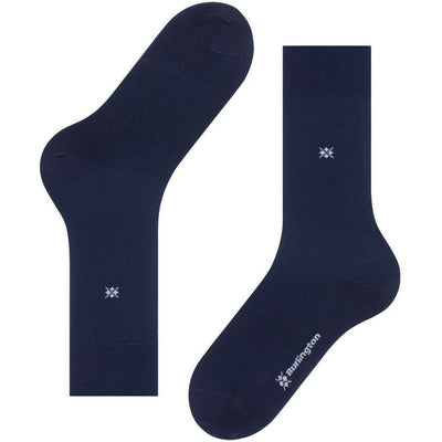 Burlington Blue Dublin Socks