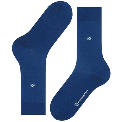 Burlington Blue Dublin Socks
