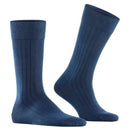 Burlington Blue Duke Street Socks