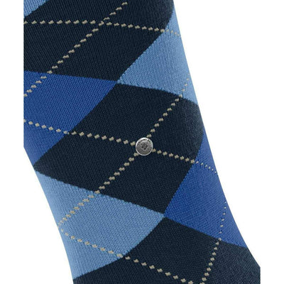 Burlington Blue Edinburgh Knee High Socks