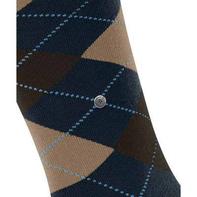 Burlington Blue Edinburgh Knee High Socks