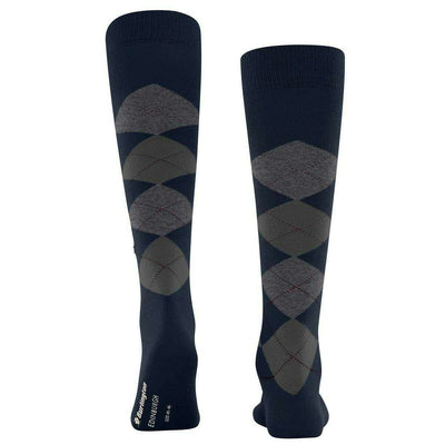 Burlington Blue Edinburgh Knee High Socks