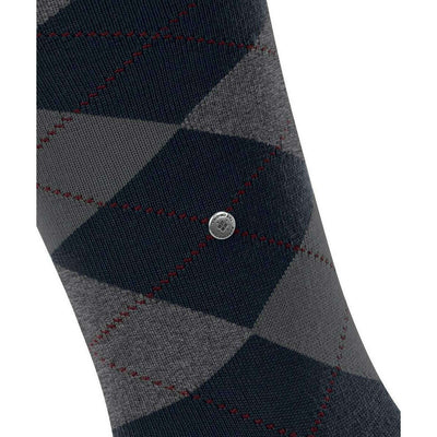 Burlington Blue Edinburgh Knee High Socks