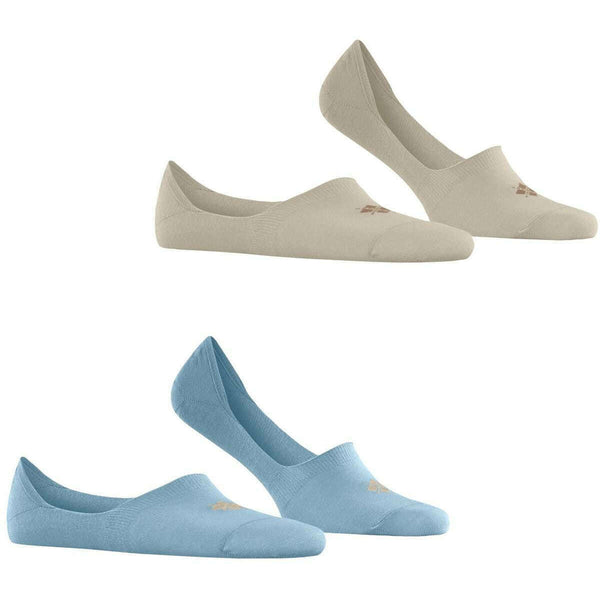 Burlington Blue Everyday 2-Pack No Show Socks