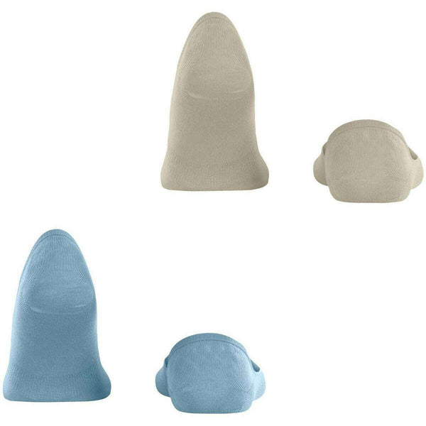 Burlington Blue Everyday 2-Pack No Show Socks