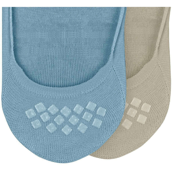 Burlington Blue Everyday 2-Pack No Show Socks