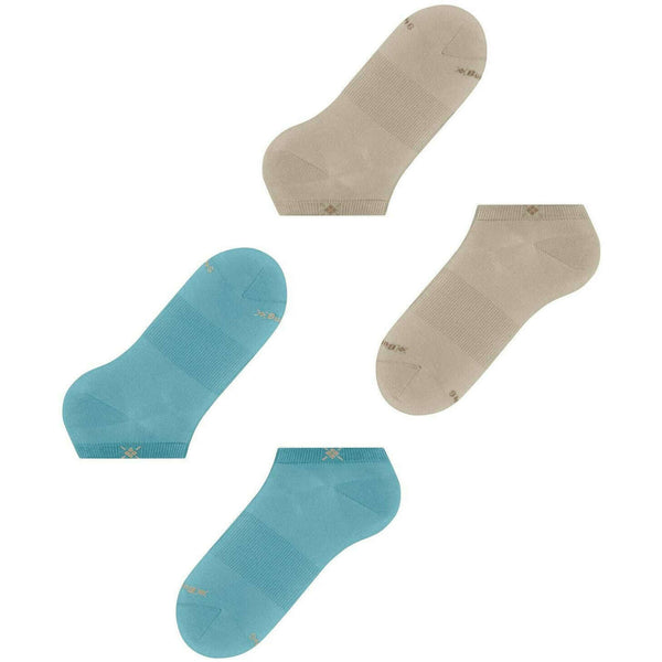 Burlington Blue Everyday 2-Pack Sneaker Socks