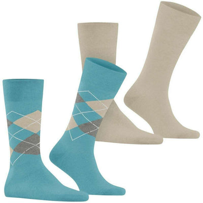 Burlington Blue Everyday Mix 2-Pack Socks