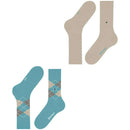 Burlington Blue Everyday Mix 2-Pack Socks