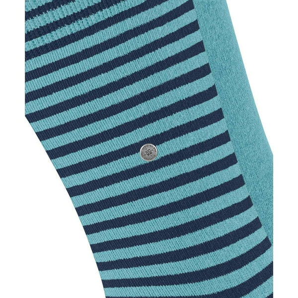 Burlington Blue Everyday Stripe Mix 2-Pack Socks